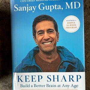 Keep Sharp by Sanjay Gupta, MD - Blue Cover